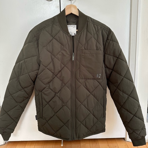Frank and Oak reversible bomber in olive - Picture 1 of 7